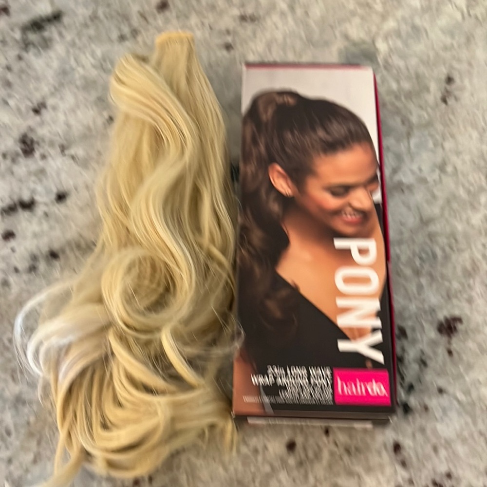 17” Long Wave Wrap Around Pony.